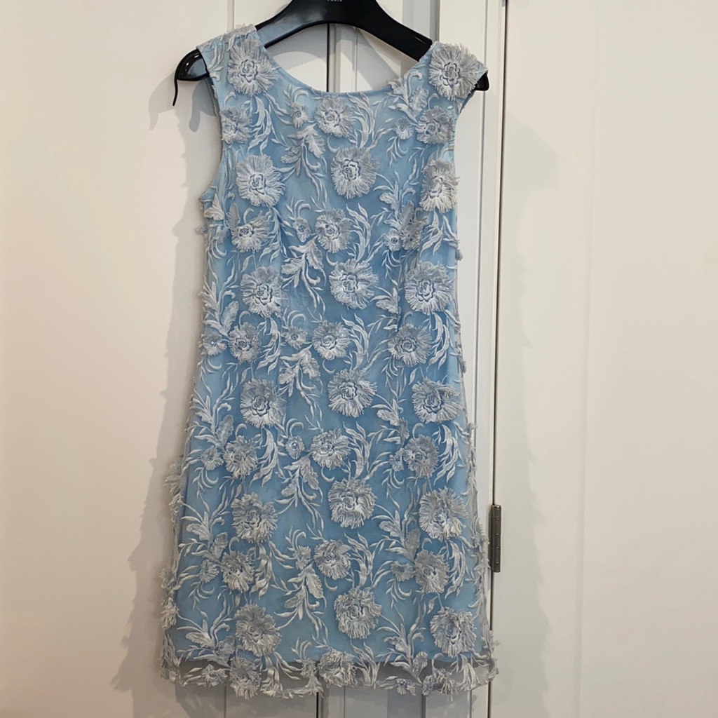 Floral Applique Dress